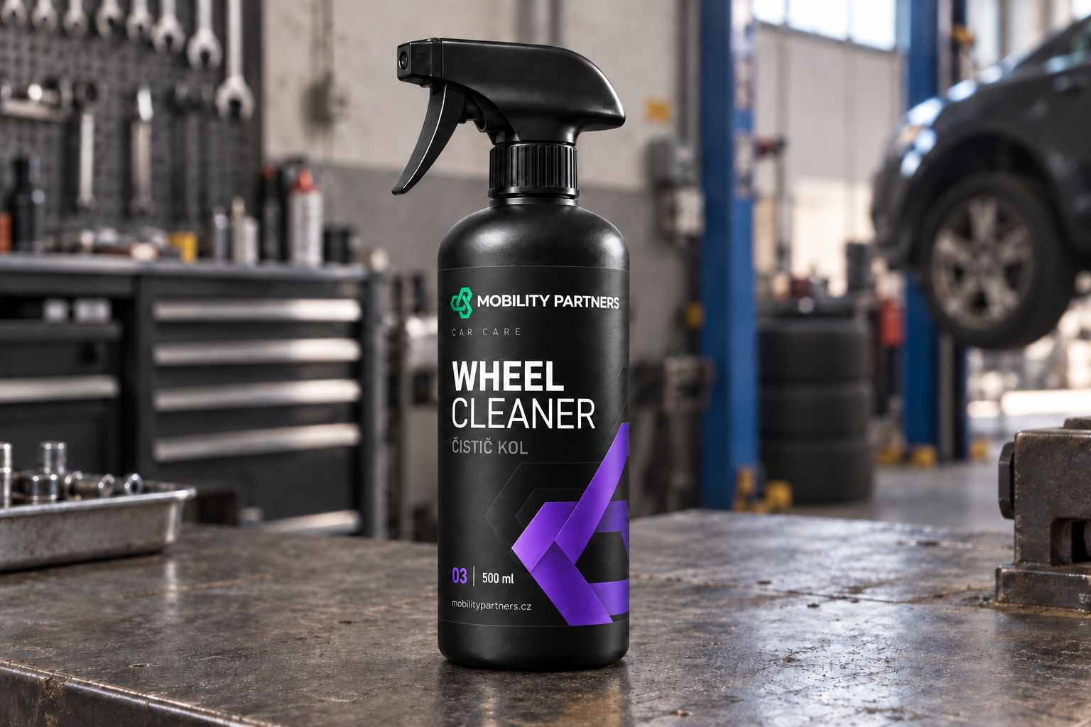 Návrh: Mobility Partners Car Care 03 čistič kol
