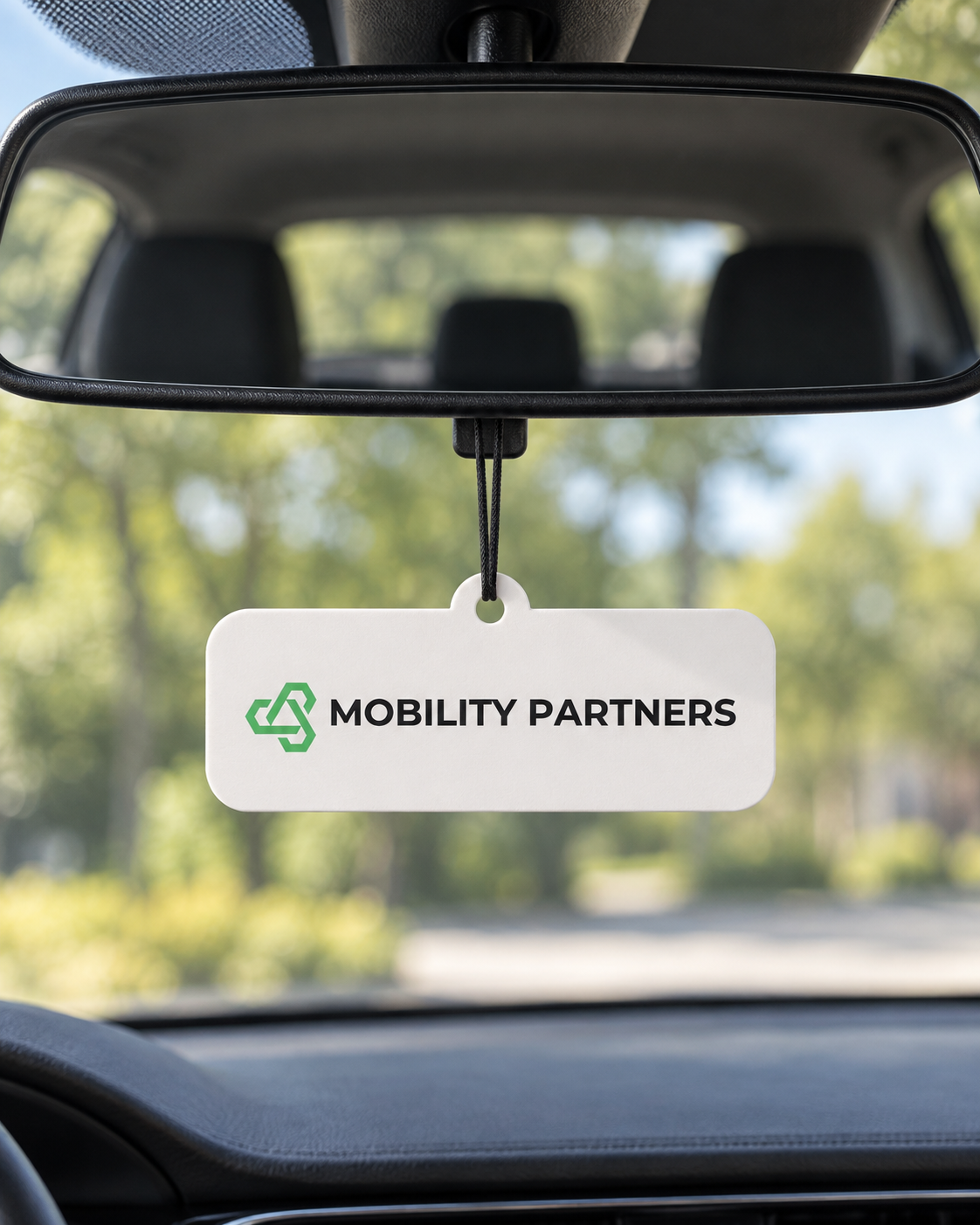 Návrh: Vonný stromeček Mobility Partners do auta